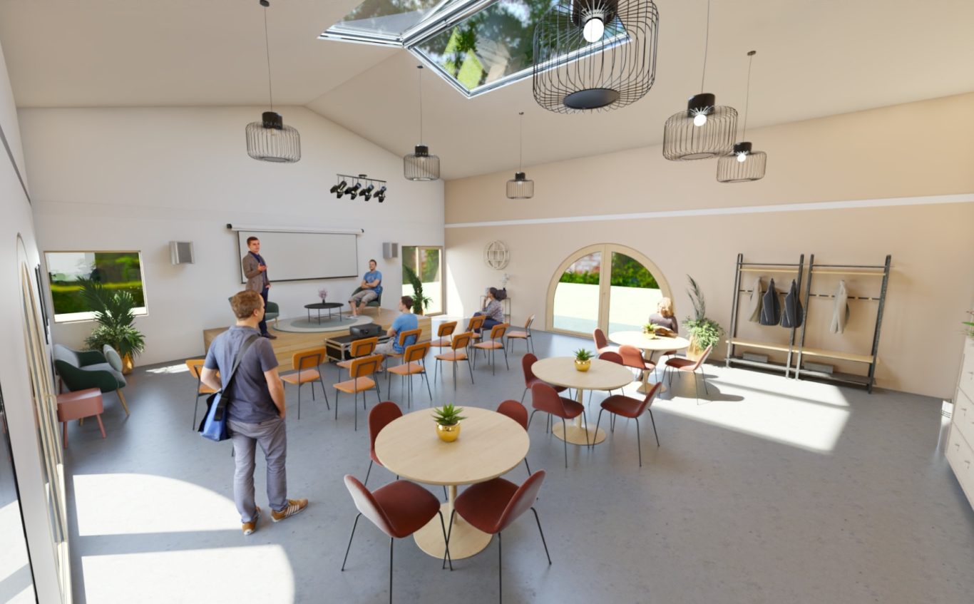 La salle de convivialité