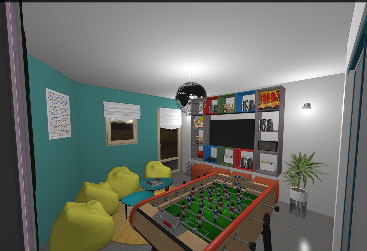 Le salon "dynamique"